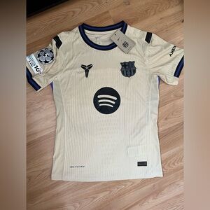 FC Barcelona 2025/26 Kobe “Mamba” Away Jersey NWT